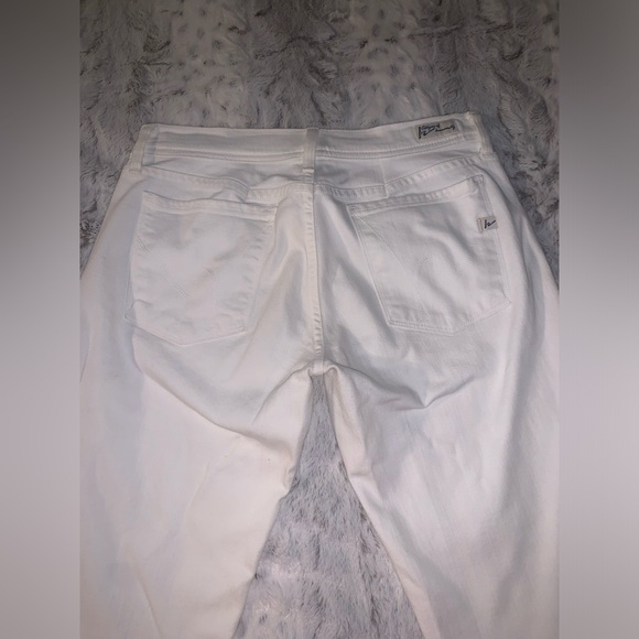 Citizens of Humanity White Ingrid Stretch Low Waist Flare Jeans - Picture 10 of 10